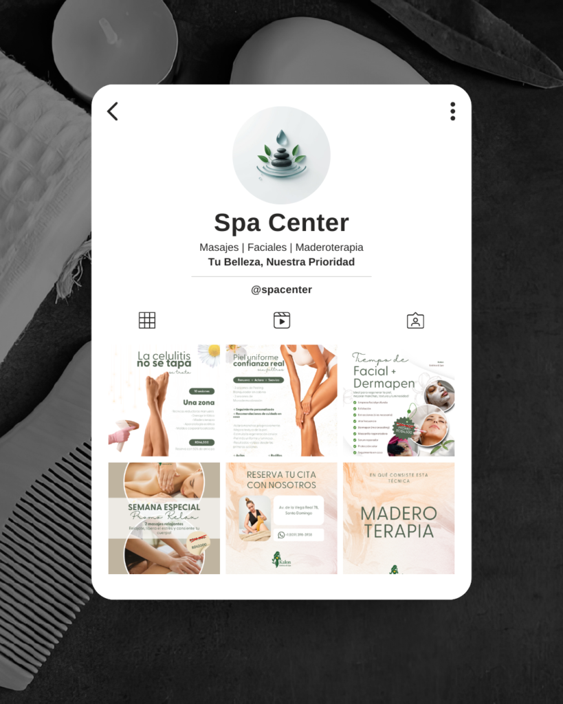 Spa Center Instagram Feed